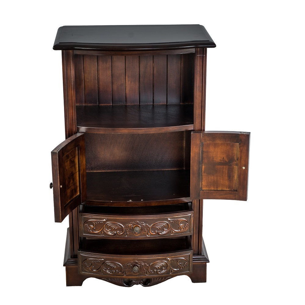 2 DRAWER 2 DOOR CABINET Wayborn Retail